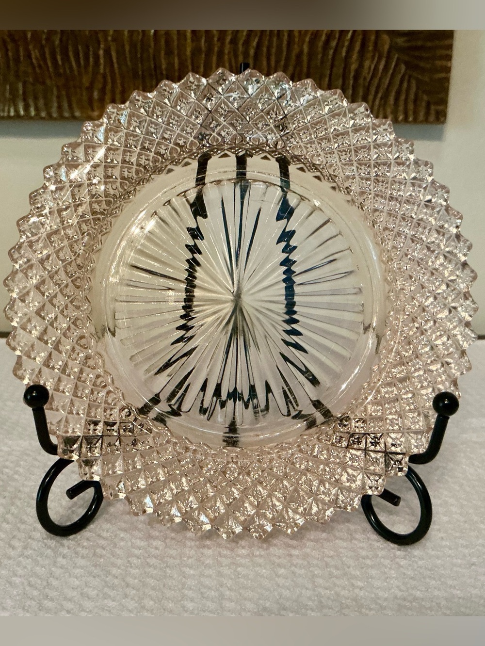 Vintage Miss America Anchor Hocking Pink Depression Glass (set of 6) - Picture 2 of 3